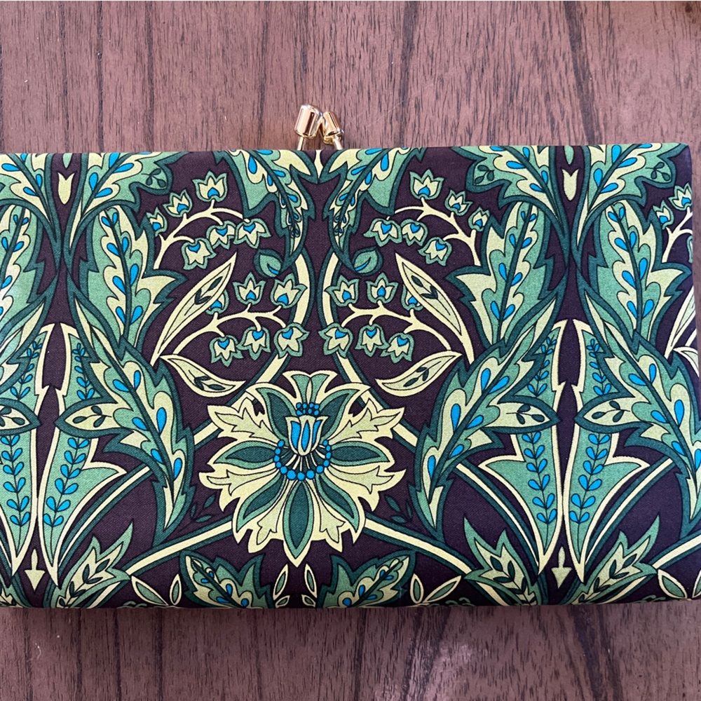 Banana Republic Tropical Print Clutch